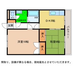 Life館羽ノ浦Ⅰ・Ⅱの物件間取画像